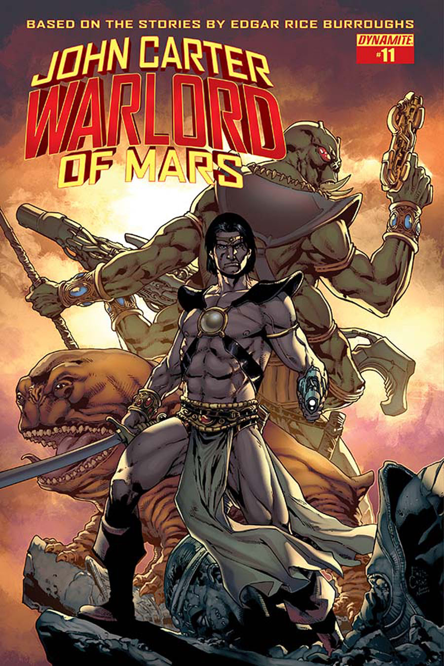 John Carter Warlord Of Mars Vol 2 #11 Cover A Regular Fritz Casas Cover