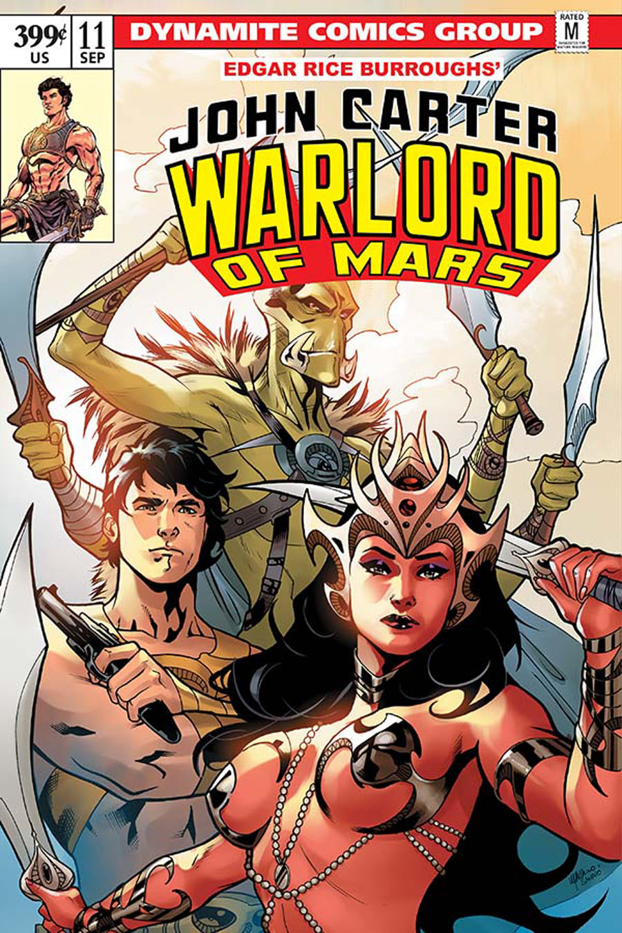 John Carter Warlord Of Mars Vol 2 #11 Cover C Variant Emanuela Lupacchino Cover