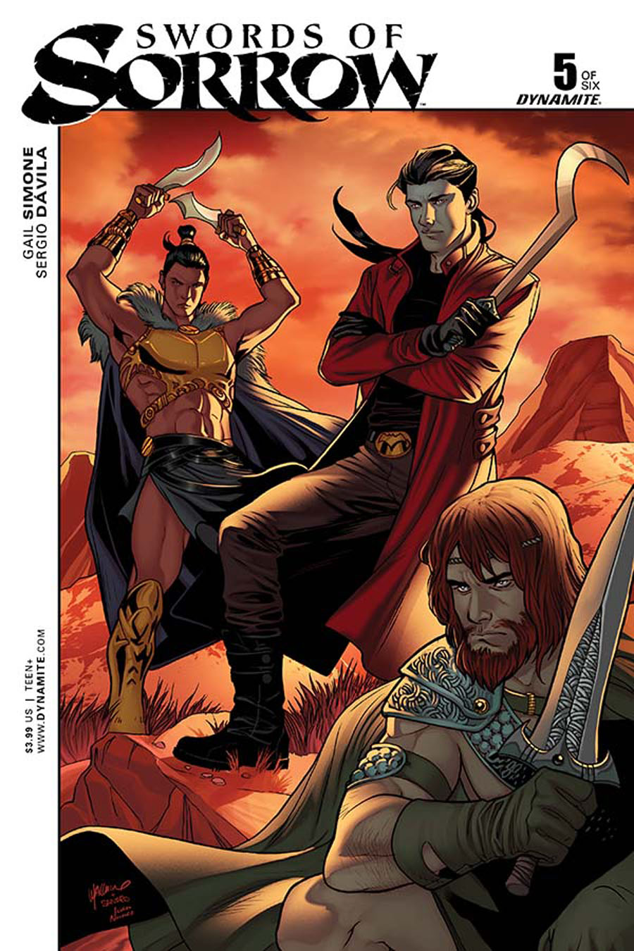 Swords Of Sorrow #5 Cover B Variant Emanuela Lupacchino Cover