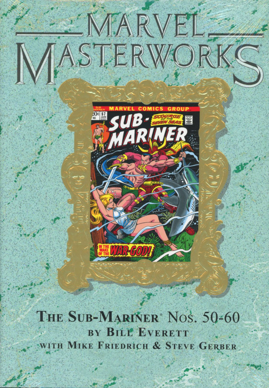 Marvel Masterworks Sub-Mariner Vol 7 HC Variant Dust Jacket