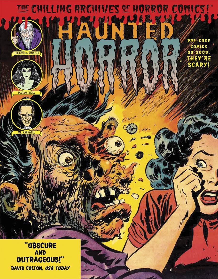 Haunted Horror Vol 3 Pre-Code Comics So Good Theyre Scary HC
