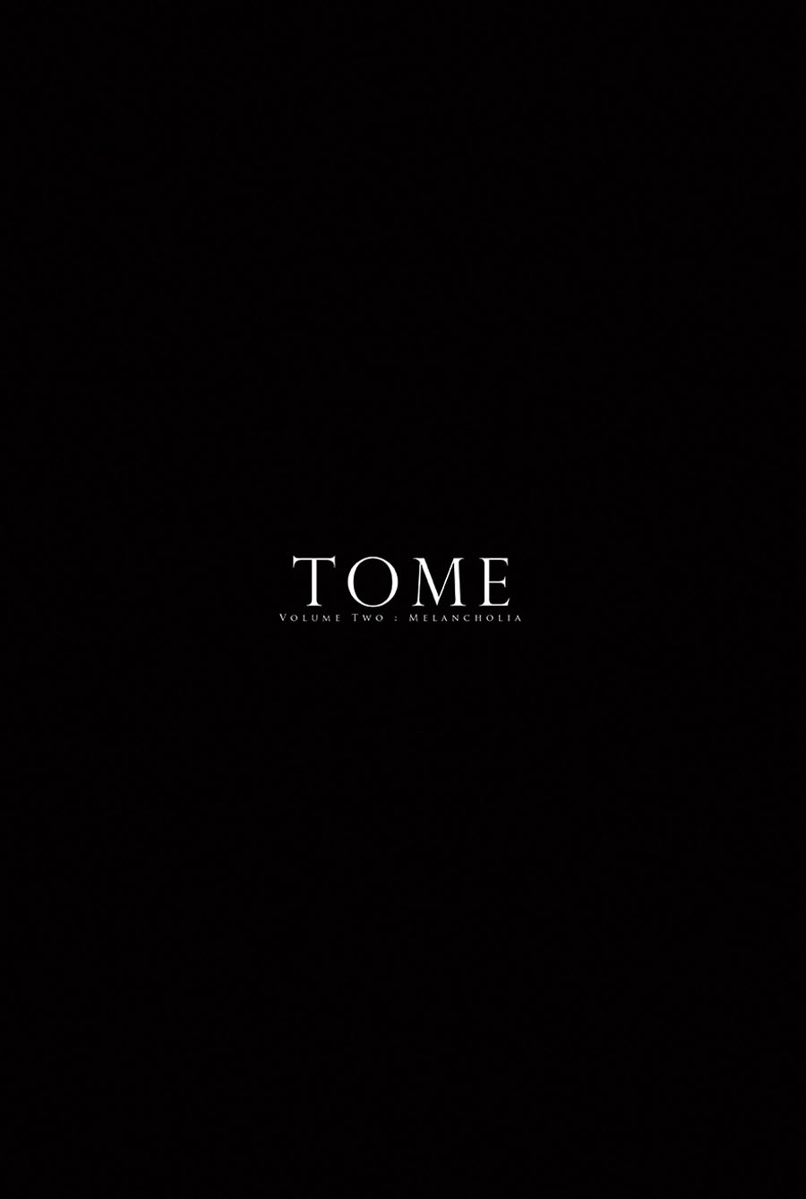 Tome Vol 2 Melancholia HC