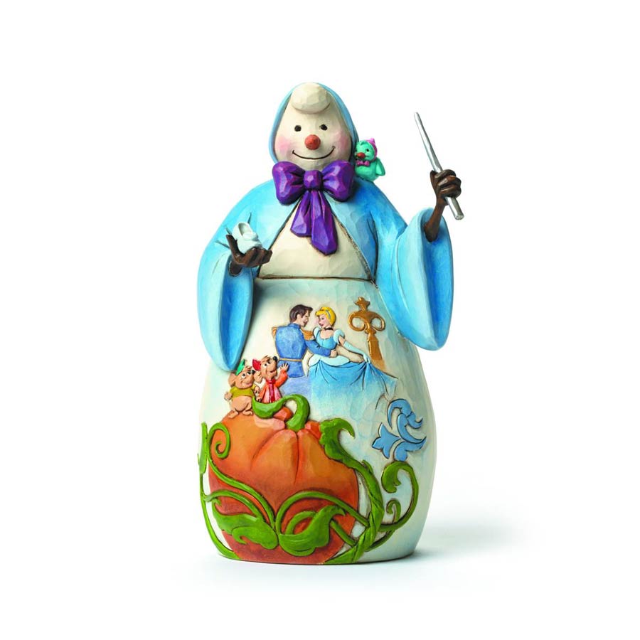 Disney Traditions Cinderella Snowman Figurine