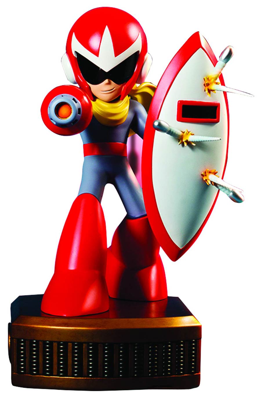 Mega Man Protoman Statue