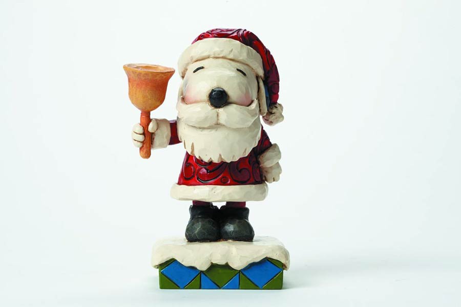 Peanuts By Jim Shore Santa Snoopy Figurine