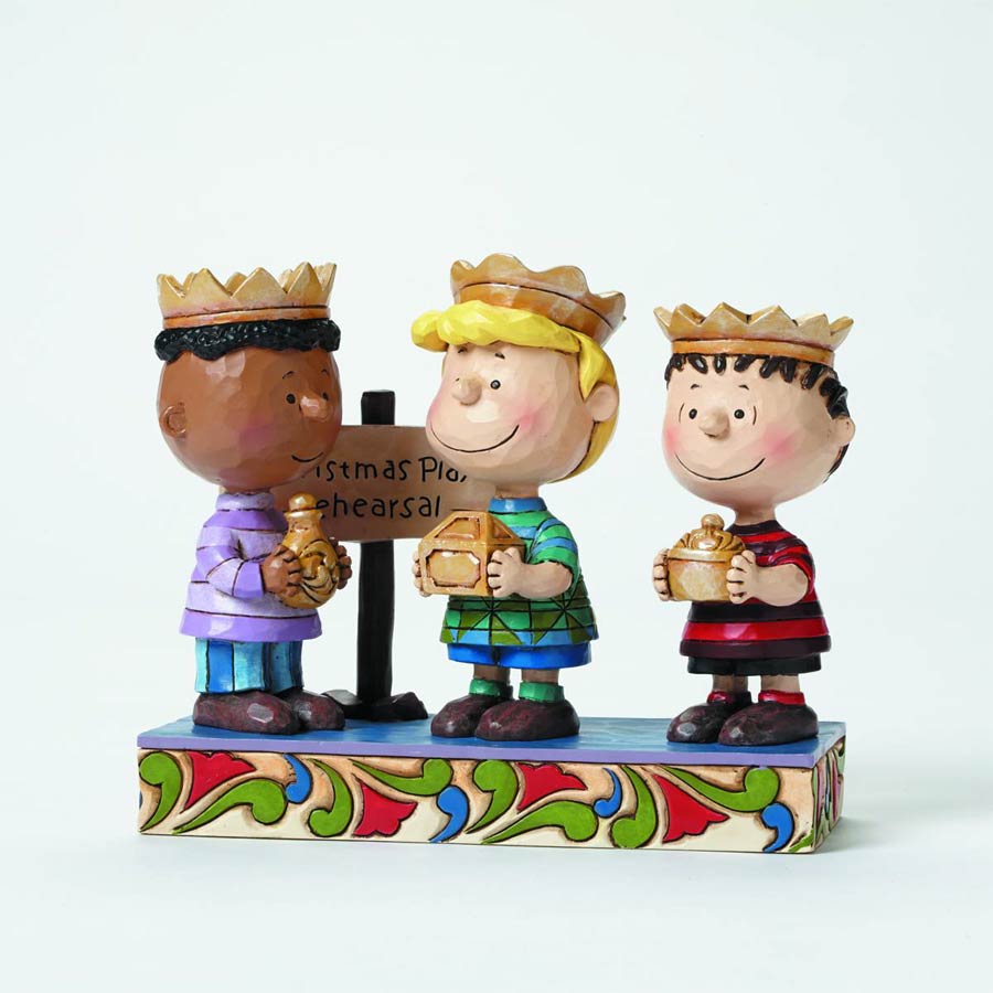 Peanuts By Jim Shore Three Wise Men Figurine