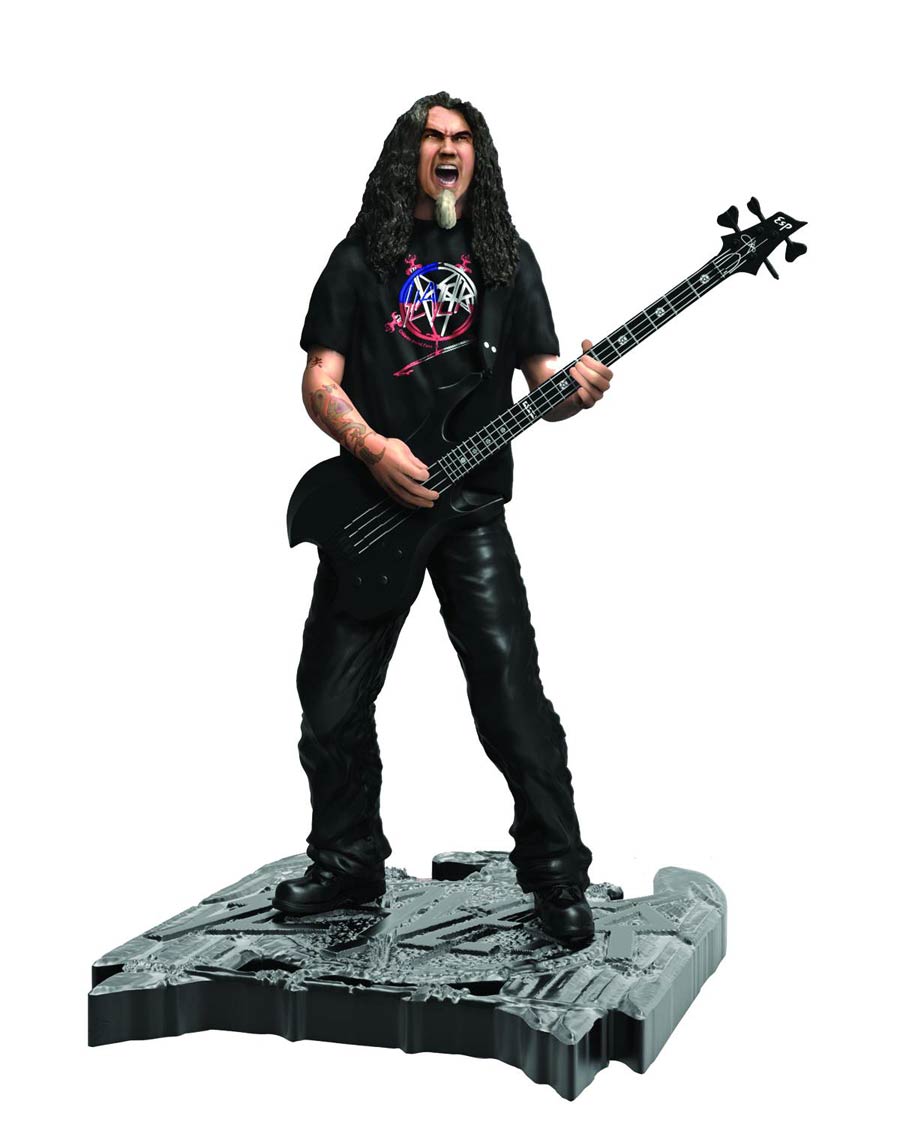 Rock Iconz Slayer Statue - Tom Araya