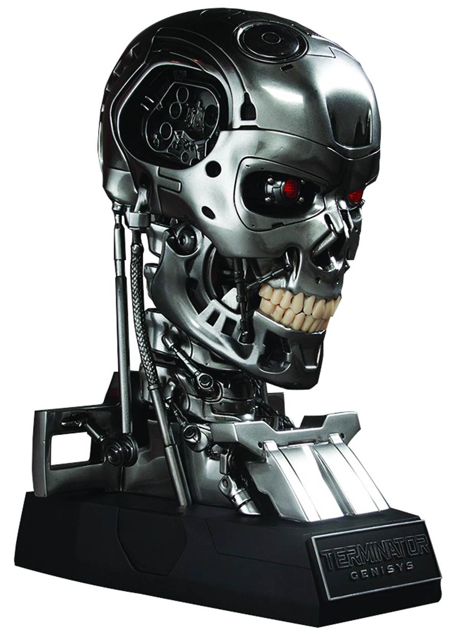 Terminator Genisys Endoskeleton Skull 1/1 Scale Replica