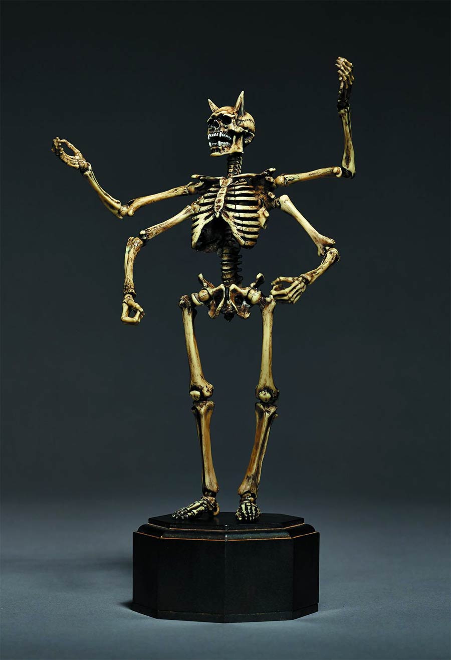 Takeyashiki Jizai Okimono KT-006 Gaikotsu Ivory Figure