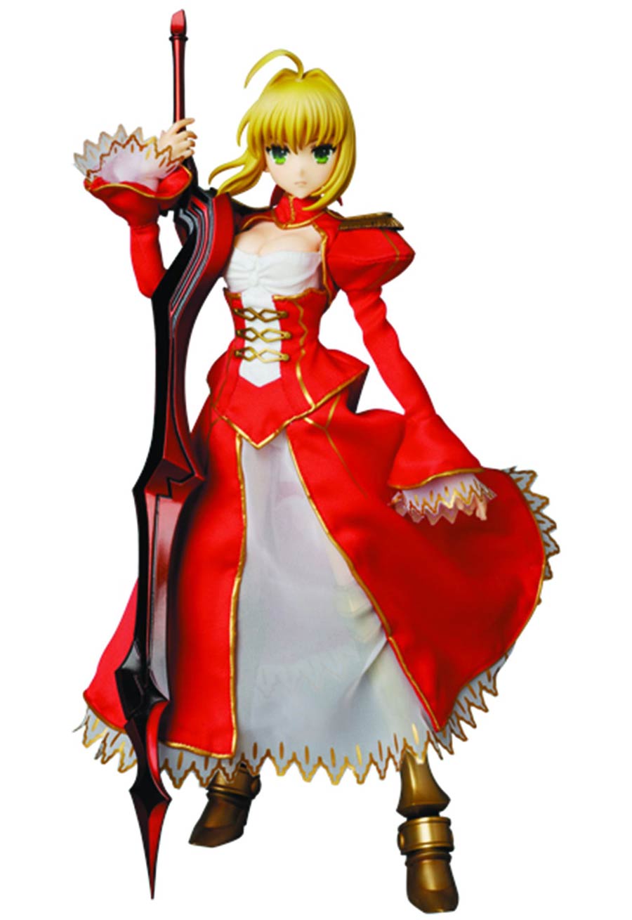 Fate/zero Saber Extra Real Action Hero Action Figure