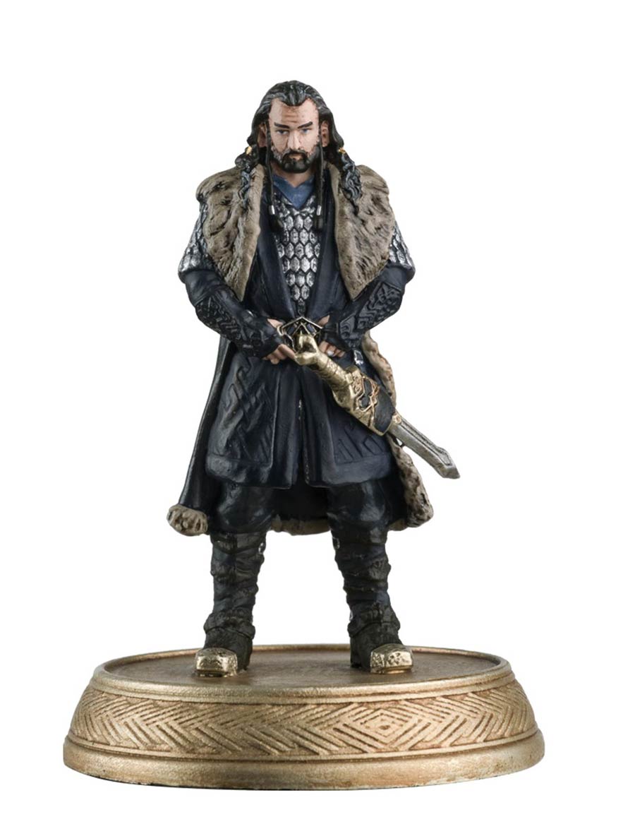Hobbit Motion Picture Trilogy Figurine Collection Magazine #2 Thorin Oakenshield