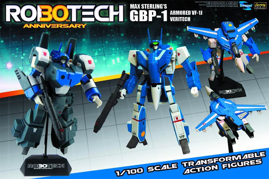 Robotech Heavy Armor 1/100 Scale Action Figure - Roy Fokker