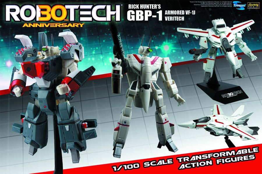 Robotech Heavy Armor 1/100 Scale Action Figure - Rick Hunter