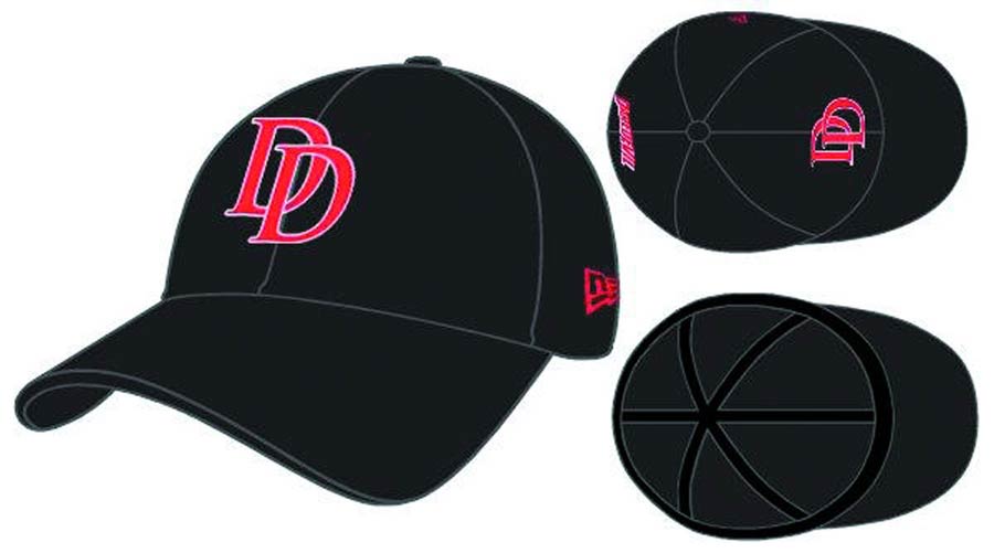 Marvel Daredevil Symbol 3930 Previews Exclusive Flex Fit Cap