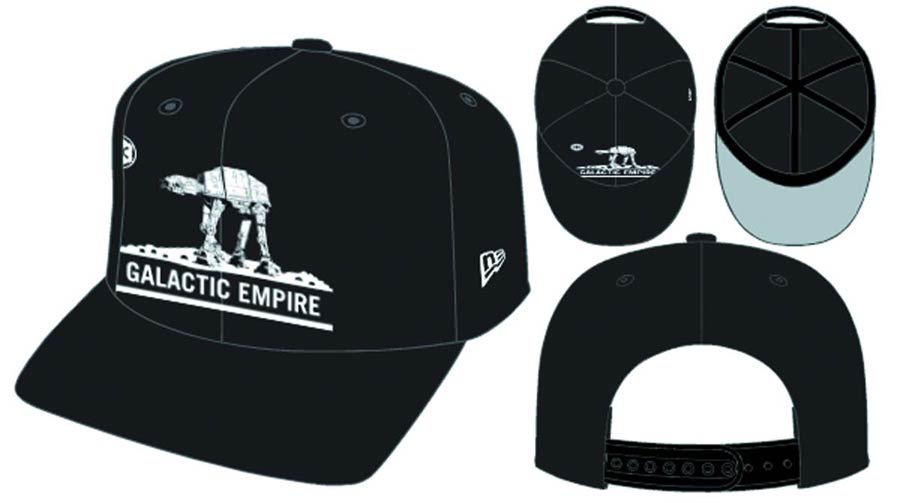 Star Wars Galactic Empire Black/White 950 Snap Back Cap
