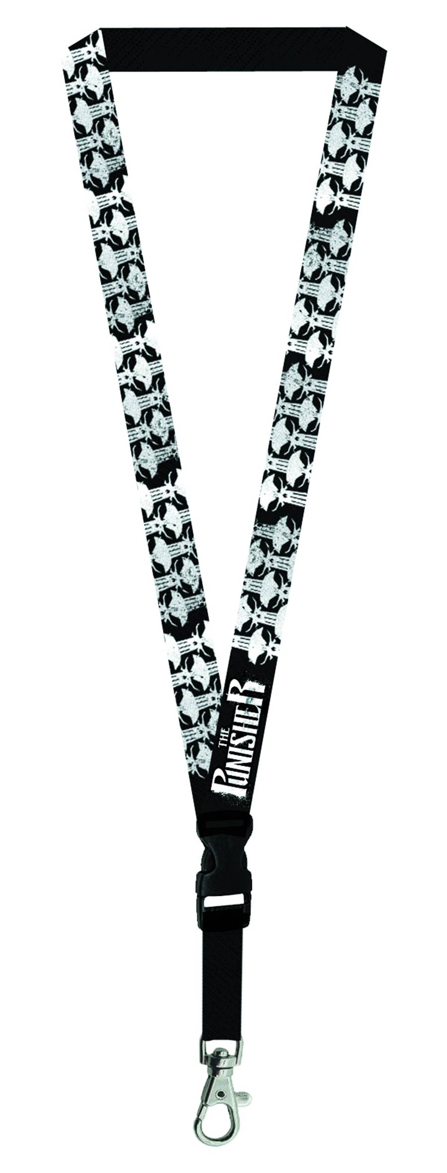 Marvel Knights Lanyard Keyring - Punisher New Skull