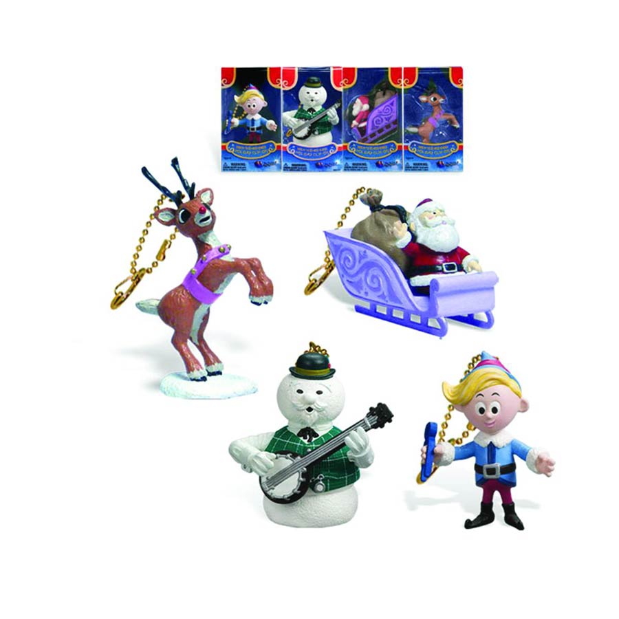 Rudolph The Red-Nosed Reindeer 2015 Clip-On Keychain Assortment Case