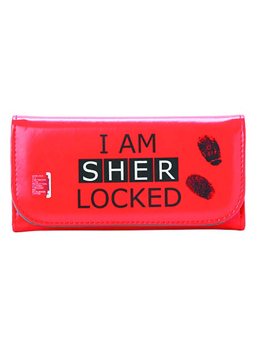Sherlock Purse - I Am Sherlocked (Red)