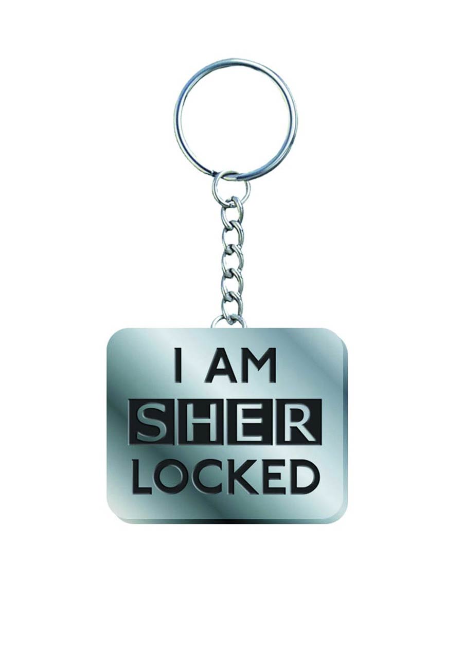 Sherlock Keychain - I Am Sherlocked