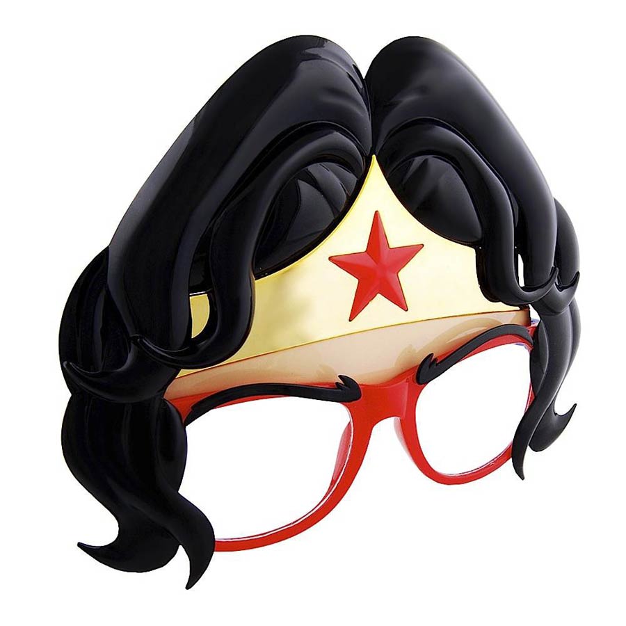 Wonder Woman Sunstaches Sunglasses
