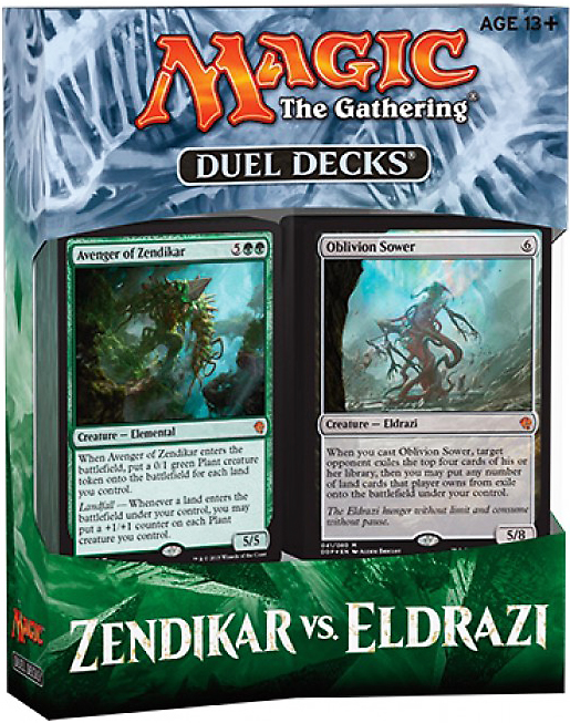 Magic The Gathering Zendikar vs Eldrazi Duel Decks Display Of 6 Boxes