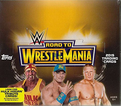Topps 2015 WWE Road To Wrestlemania Trading Cards Box