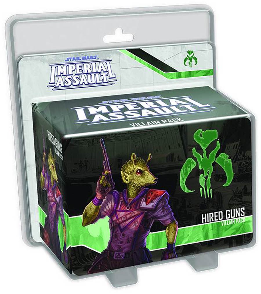 Star Wars Imperial Assault Hired Guns Villain Pack