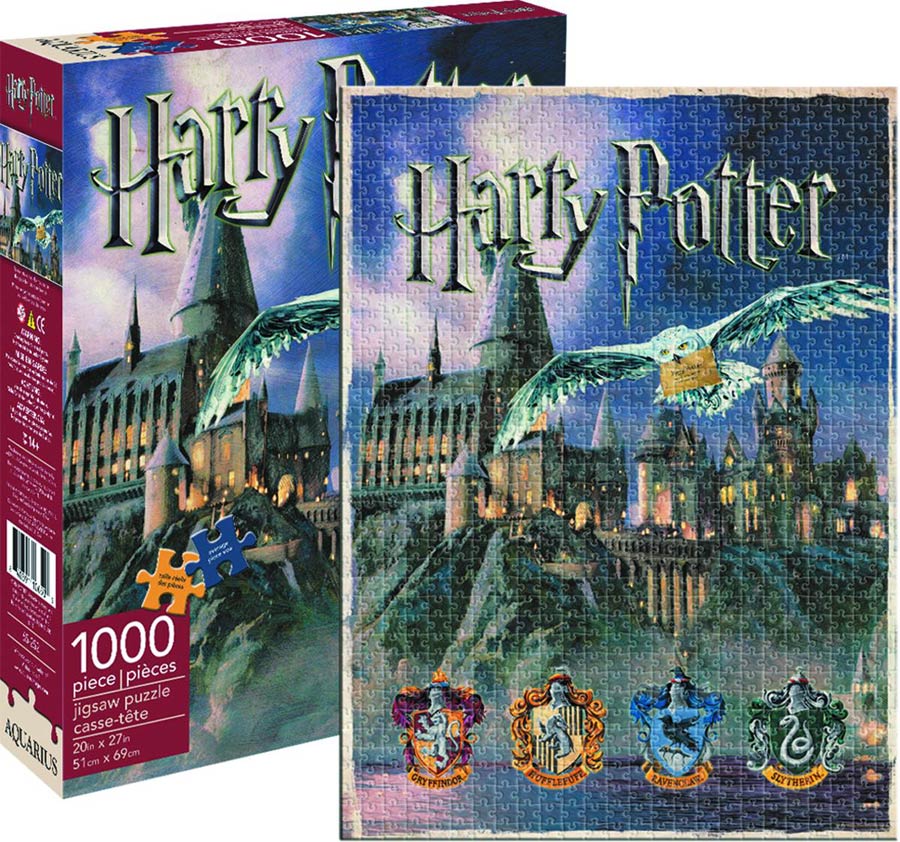Harry Potter Hogwarts 1000-Piece Jigsaw Puzzle