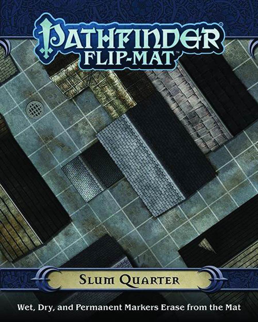 Pathfinder Flip-Mat - Slum Quarter