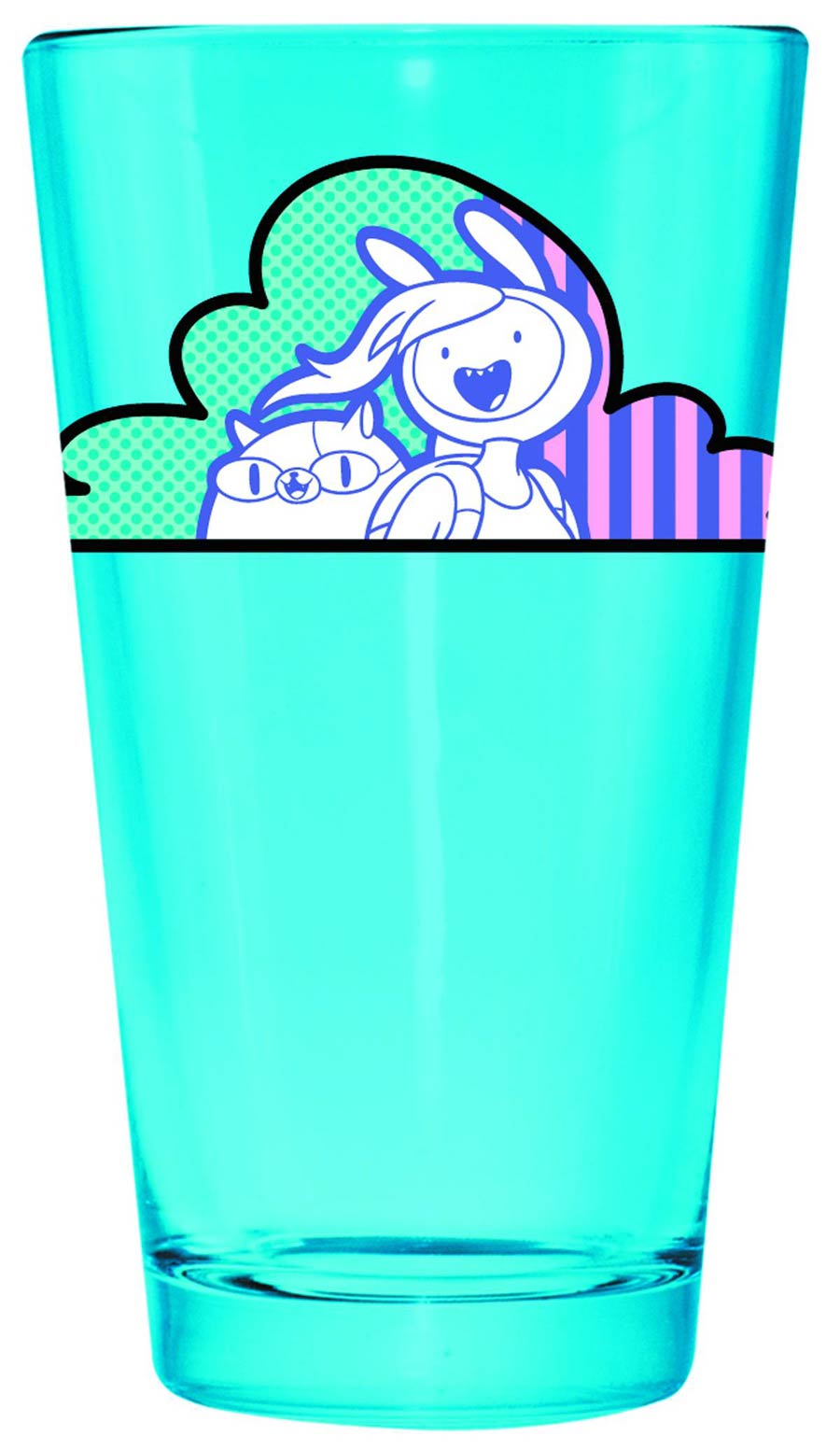 Adventure Time Pint Glass - Jake & Fionna