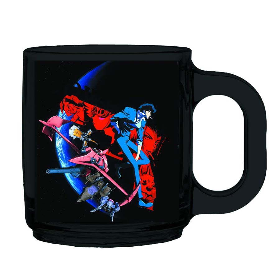 Cowboy Bebop Gun Glass Coffee Mug