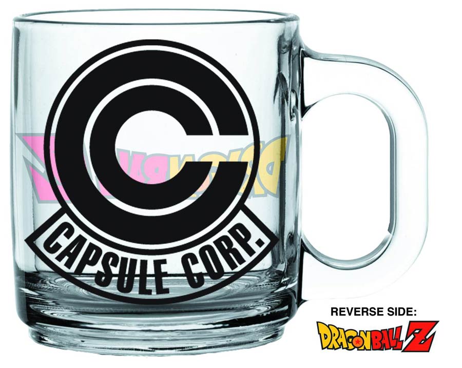 Dragon Ball Z Coffee Mug - Capsule Corp Glass