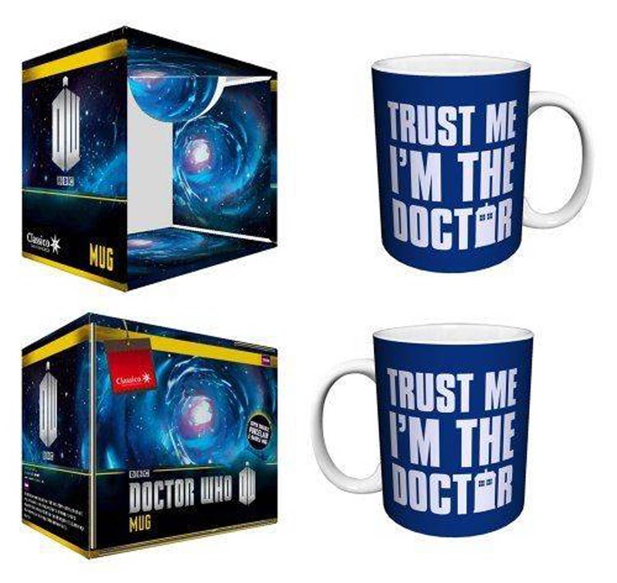 Doctor Who Trust Me Im The Doctor Mug