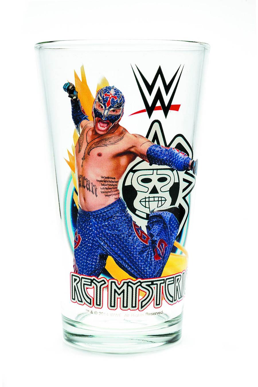 Toon Tumblers WWE Pint Glass - Rey Mysterio