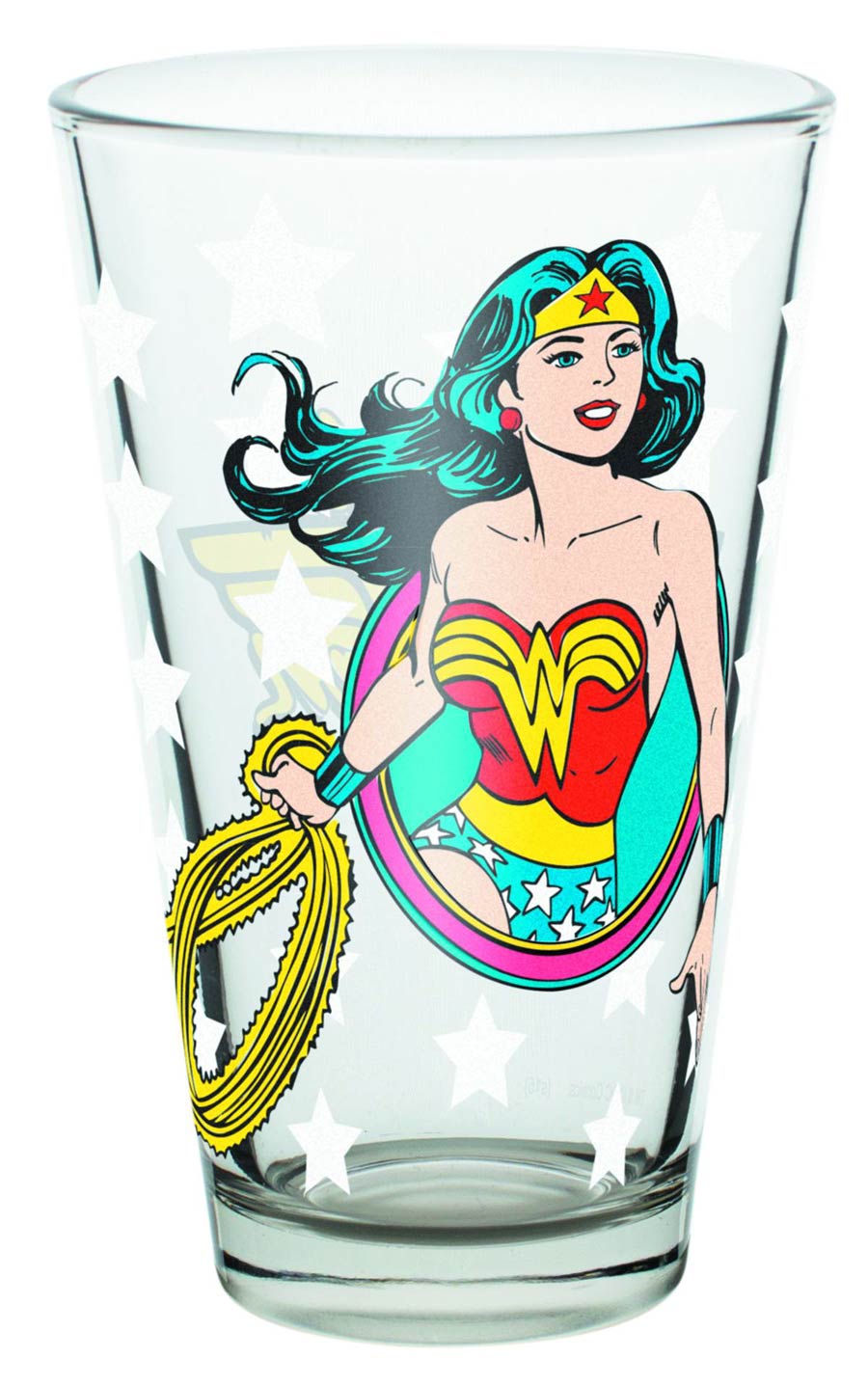 Wonder Woman 10-Ounce Juice Glass - Lasso