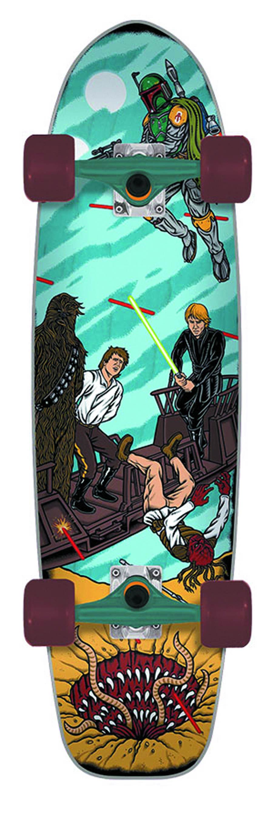 Star Wars Sarlacc Pit Scene Cruzer Skateboard