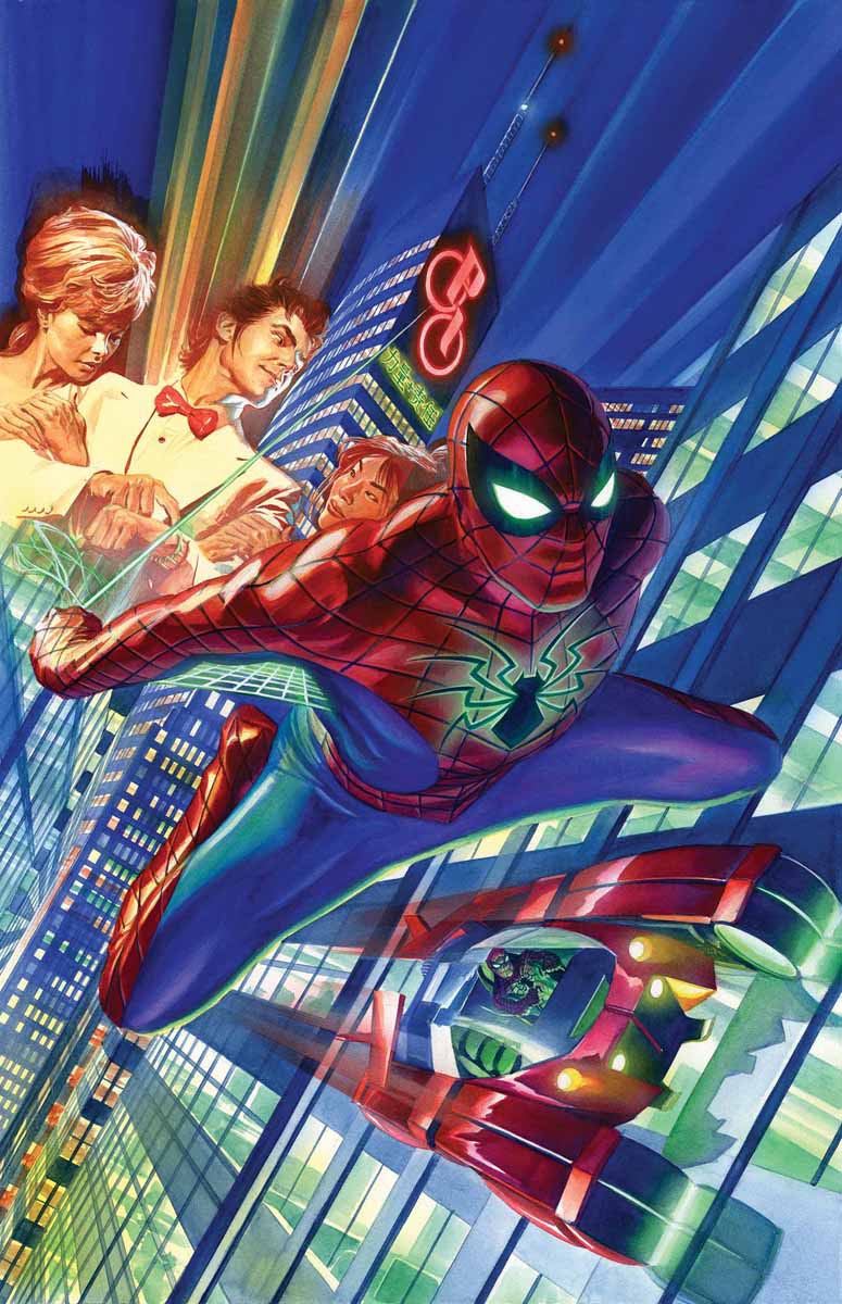 Amazing Spider-Man Vol 4 #1 By Alex Ross Poster