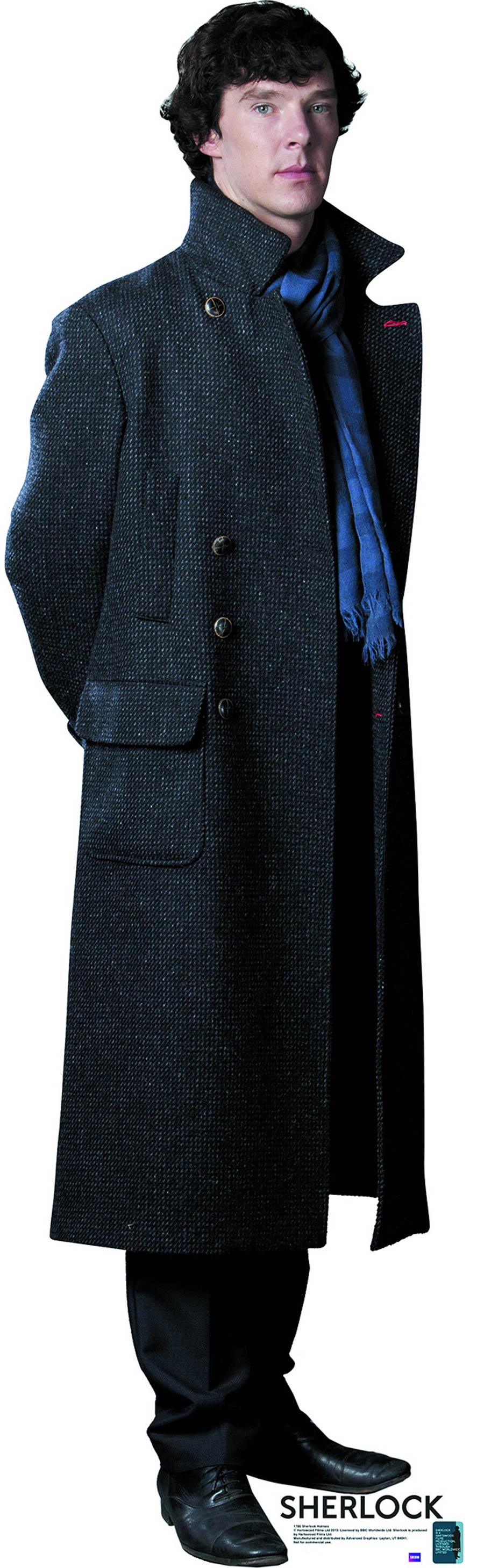 Sherlock Life-Size Stand-Up - Sherlock Holmes