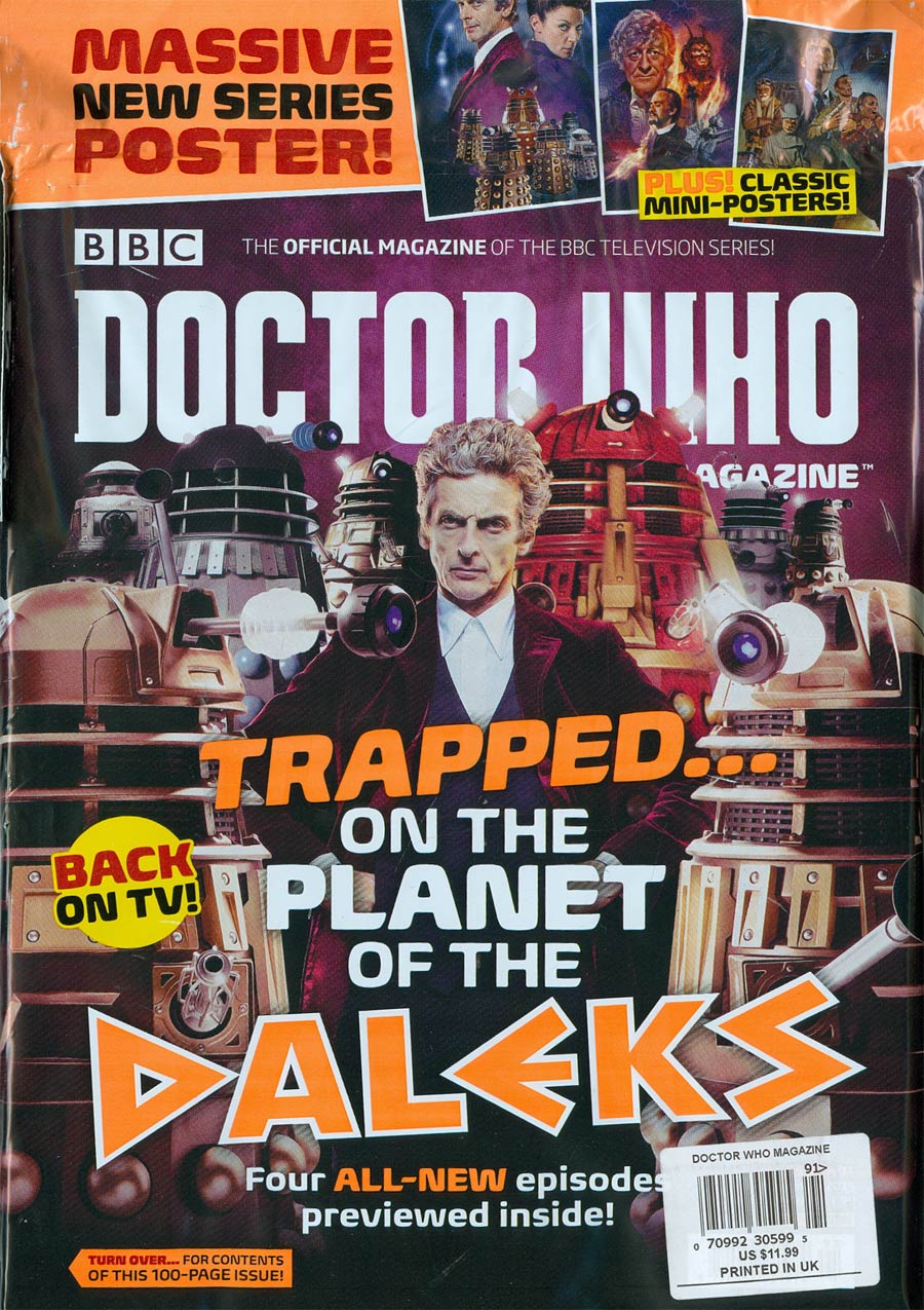 Doctor Who Magazine #491 Nov 2015