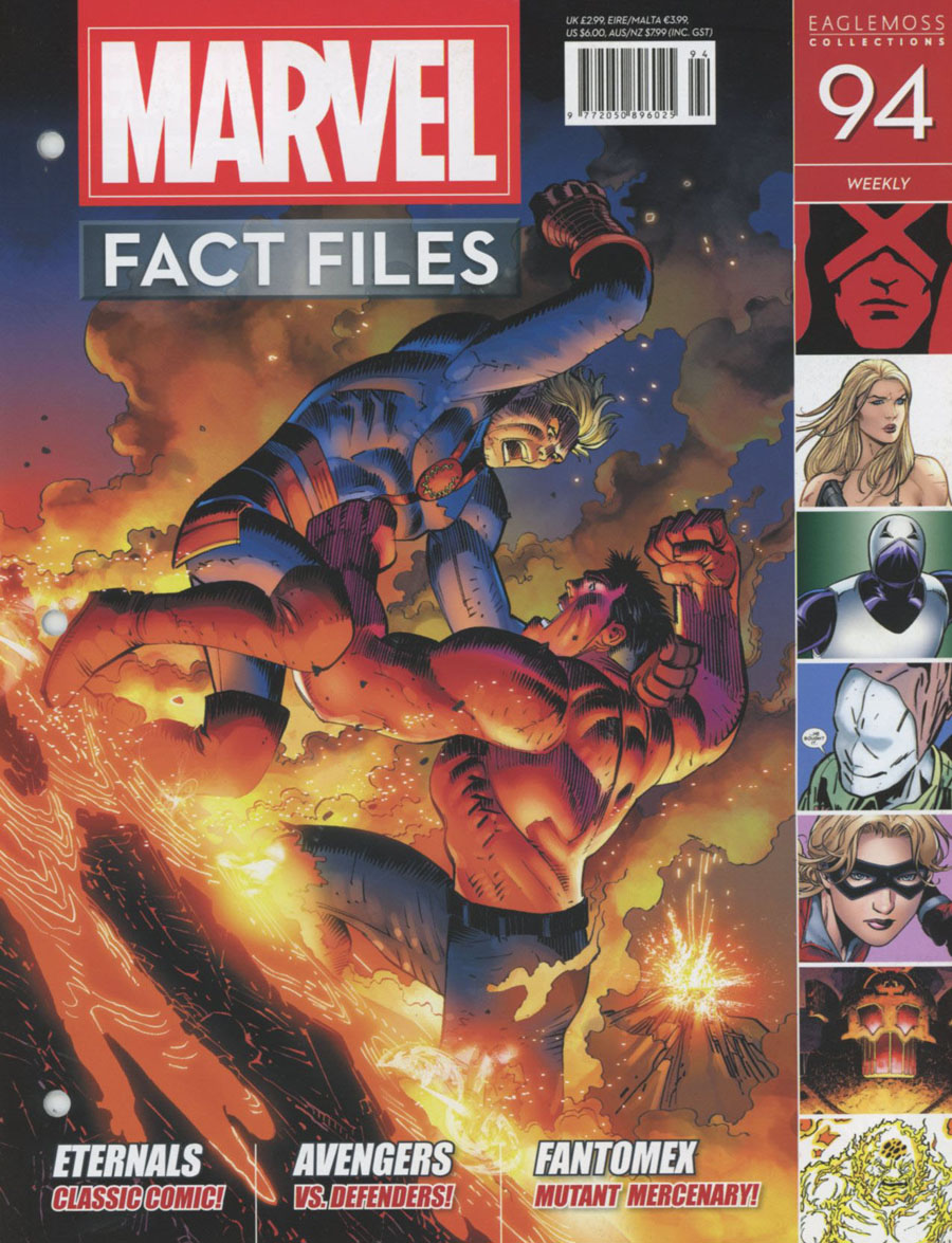 Marvel Fact Files #94 Ikaris