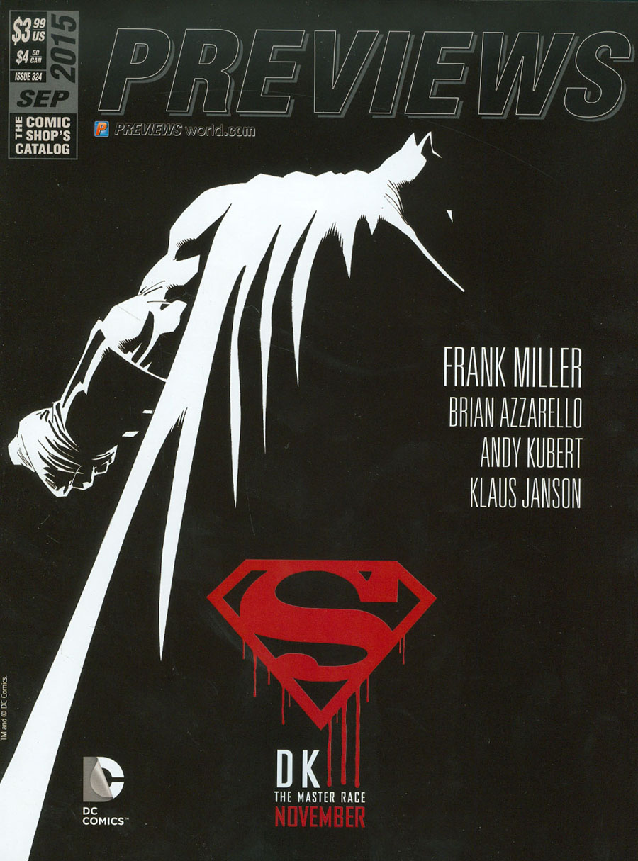 Previews #324 September 2015