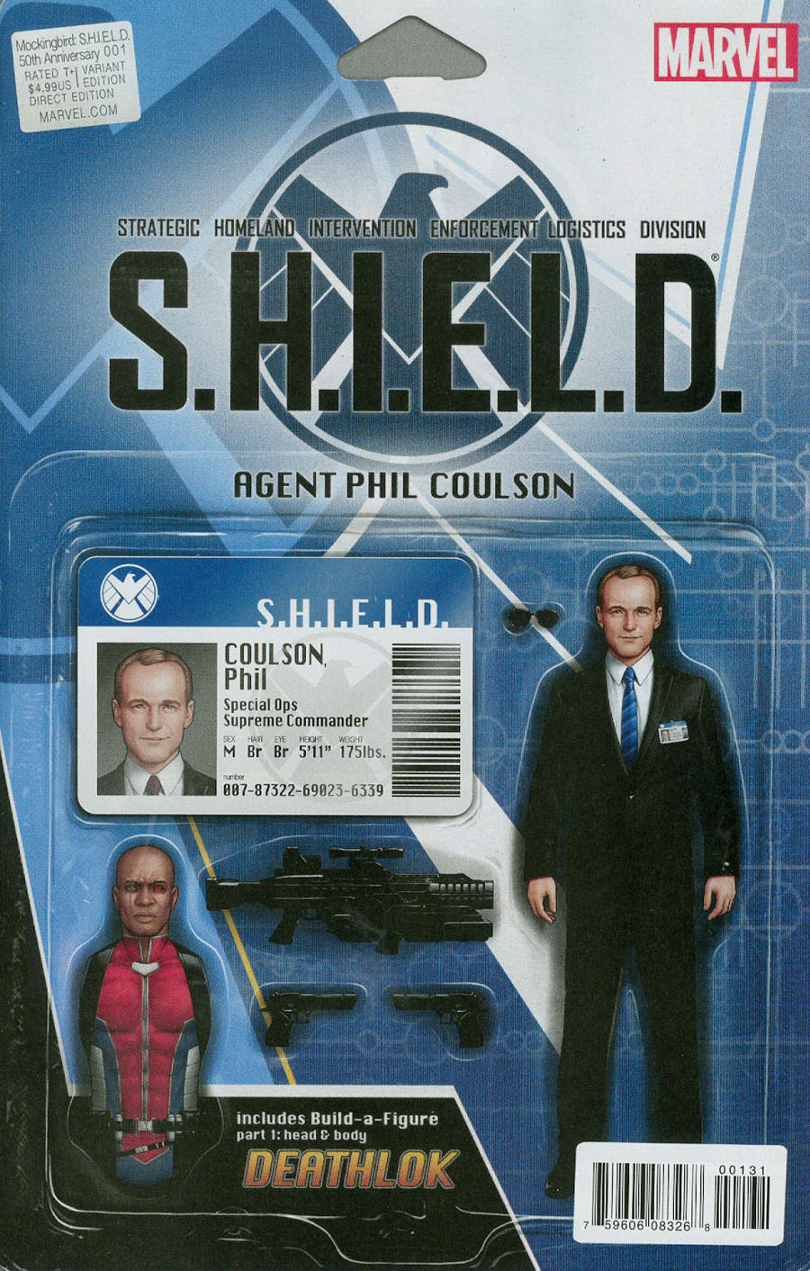 Mockingbird S.H.I.E.L.D. 50th Anniversary #1 Cover C Variant John Tyler Christopher Action Figure Cover