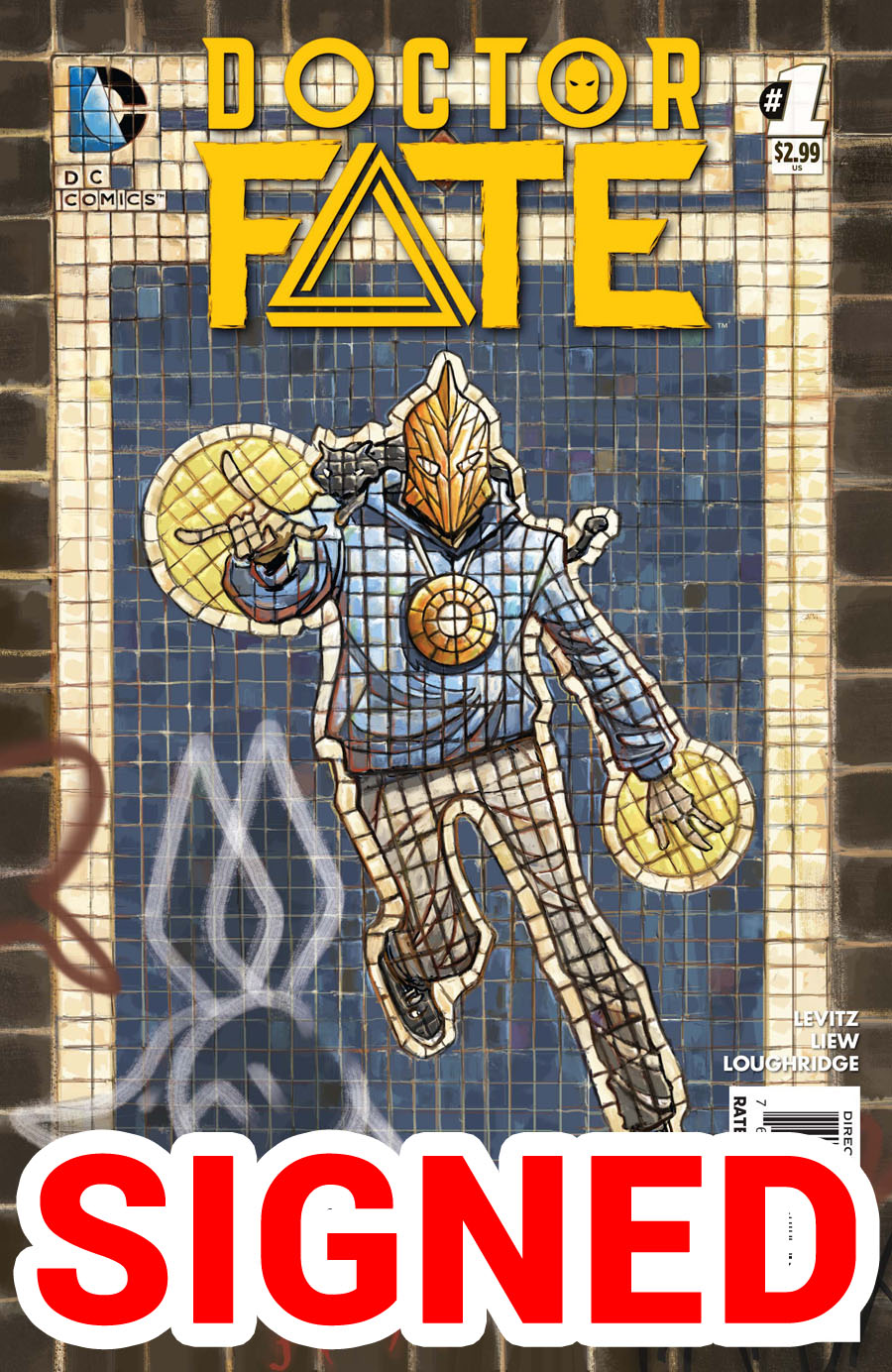 Doctor Fate Vol 4 #1 Cover D Regular Sonny Liew Cover Signed By Paul Levitz & Sonny Liew