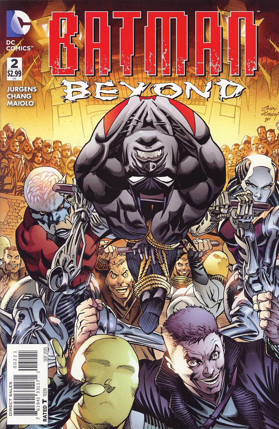 Batman Beyond Vol 5 #2 Cover B Incentive Andy Kubert Variant Cover