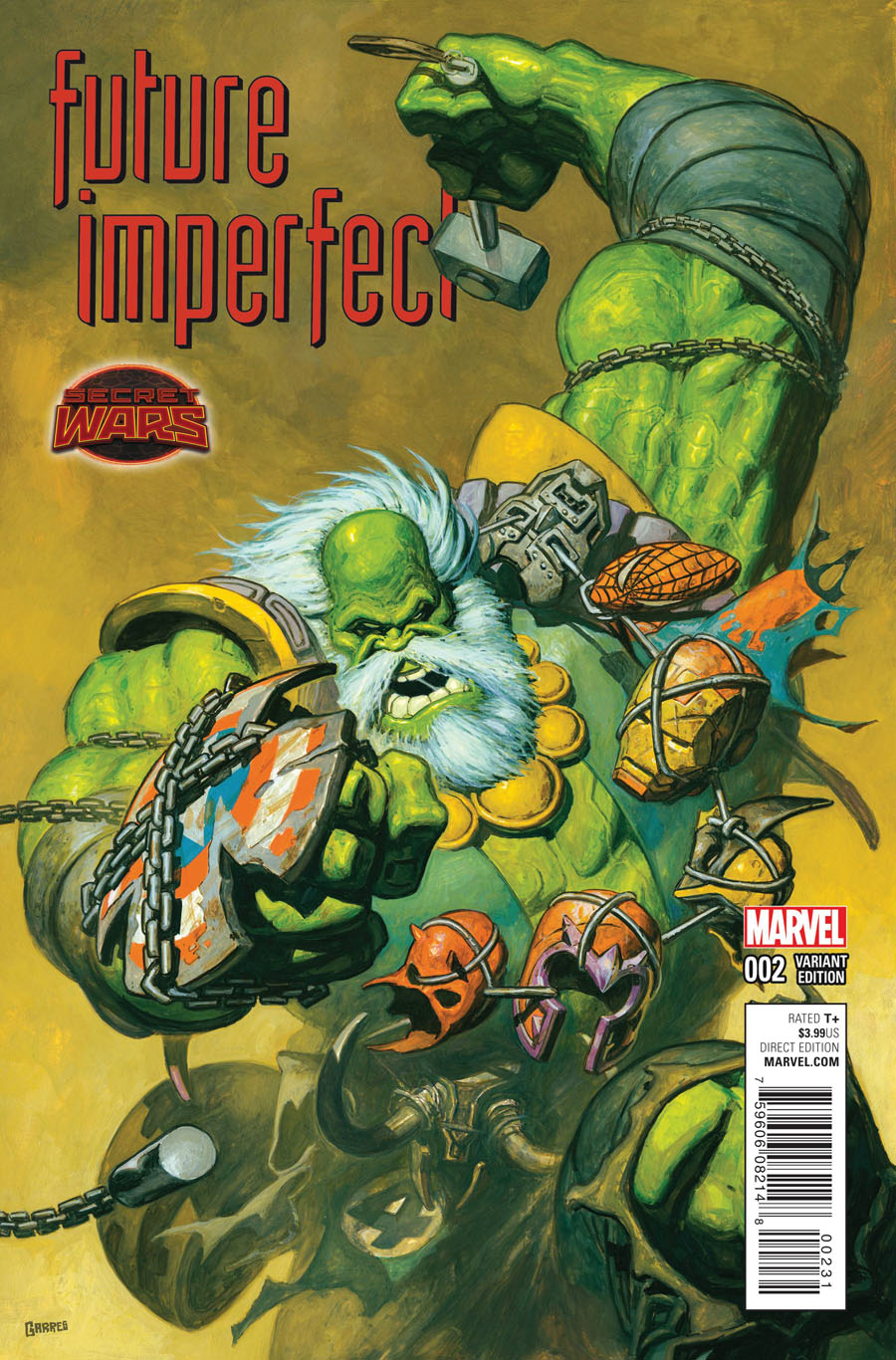 Future Imperfect #2 Cover B Incentive Variant Cover (Secret Wars Warzones Tie-In)