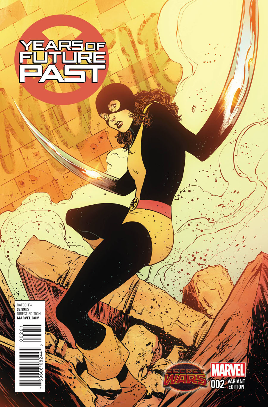 Years Of Future Past #2 Cover B Incentive Mike Norton Variant Cover (Secret Wars Warzones Tie-In)