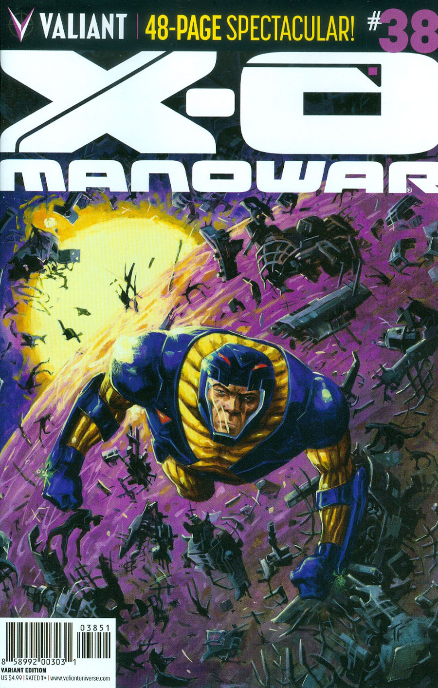 X-O Manowar Vol 3 #38 Cover E Incentive Tom Fowler Variant Cover