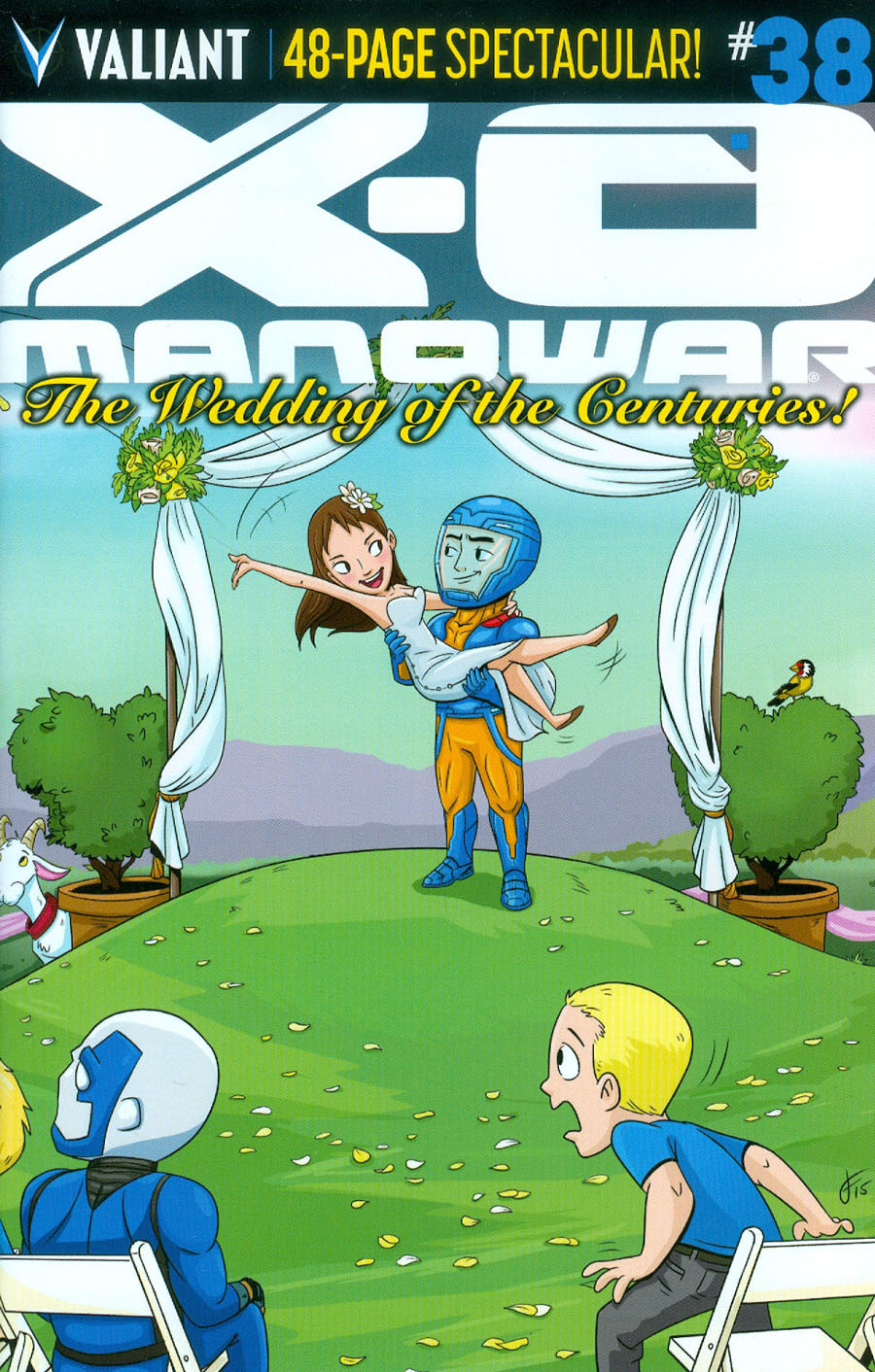X-O Manowar Vol 3 #38 Cover F Incentive Jay Fabares Variant Cover