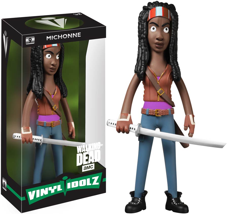 Vinyl Idolz 09 The Walking Dead Michonne Figure
