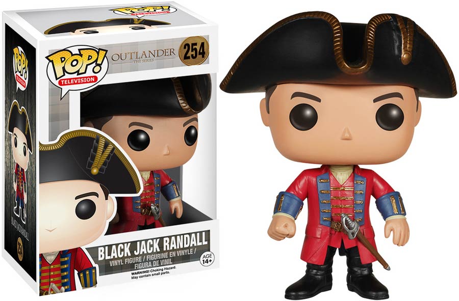 POP Television 254 Outlander Black Jack Randall Vinyl Figure